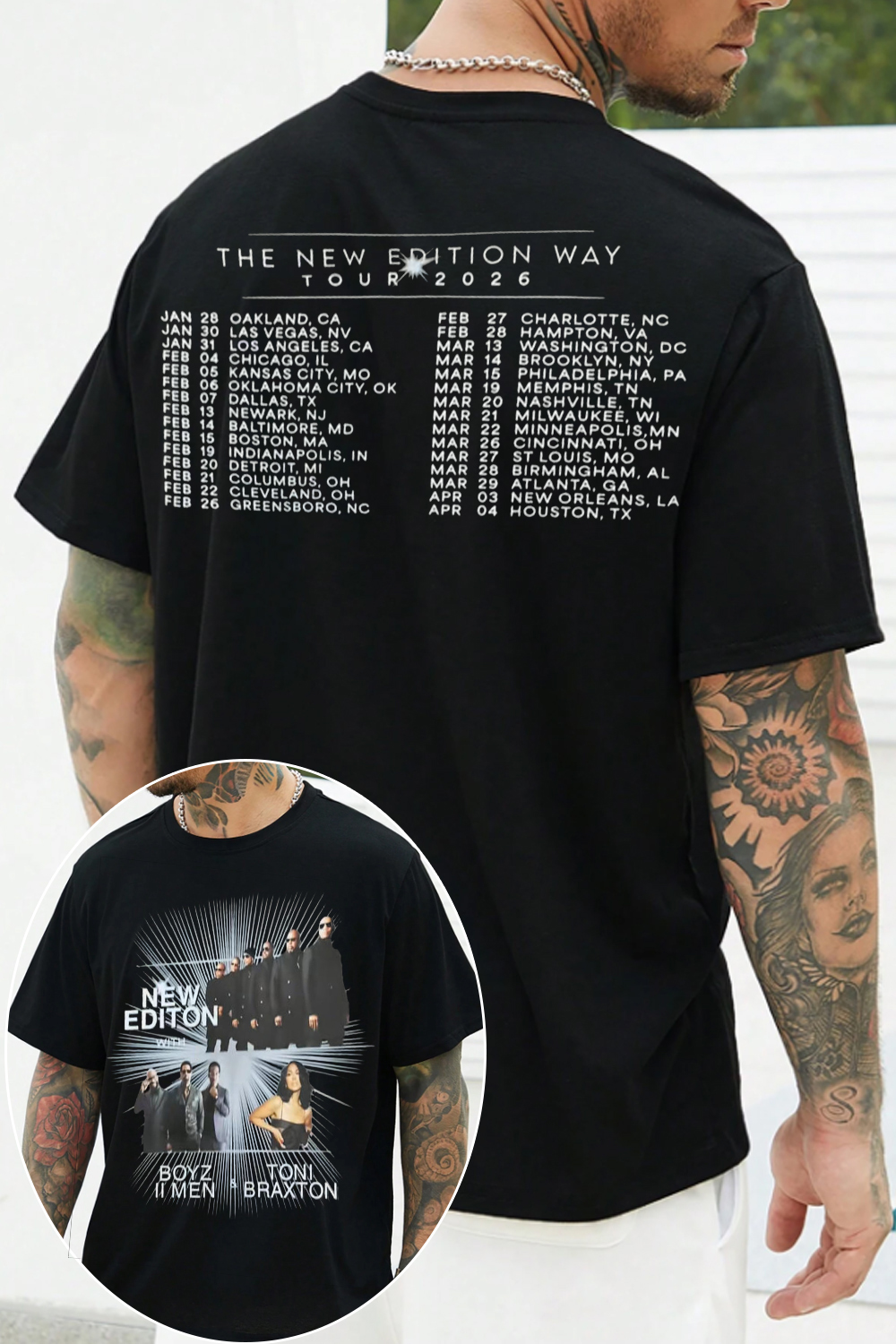 New Edition 2026 Tour Shirt