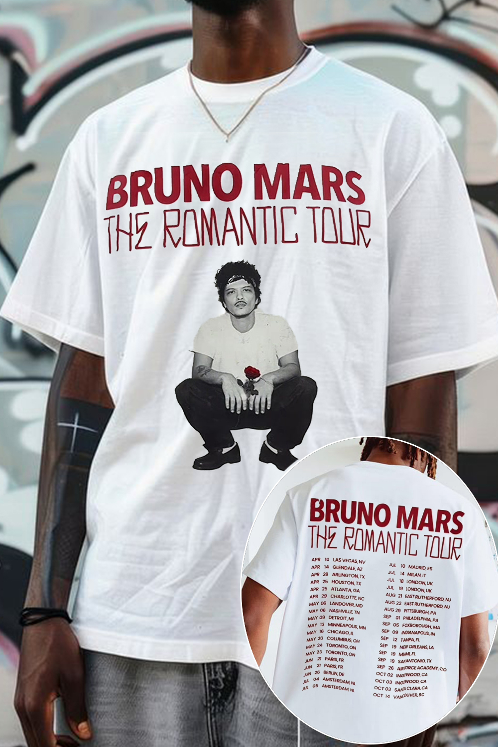 Bruno Mars Concert Tee