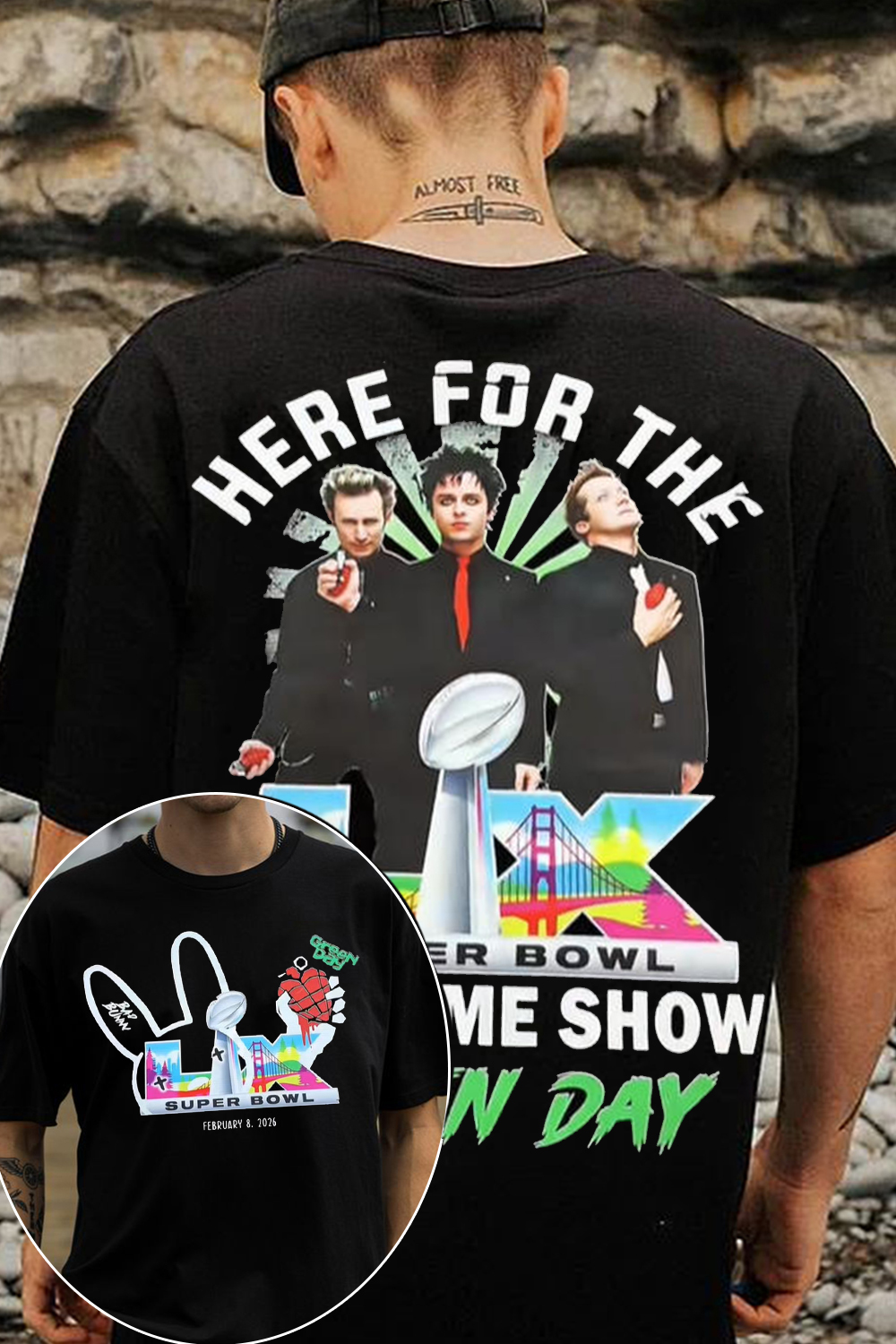 Superbowl-2026 Green Day Tee