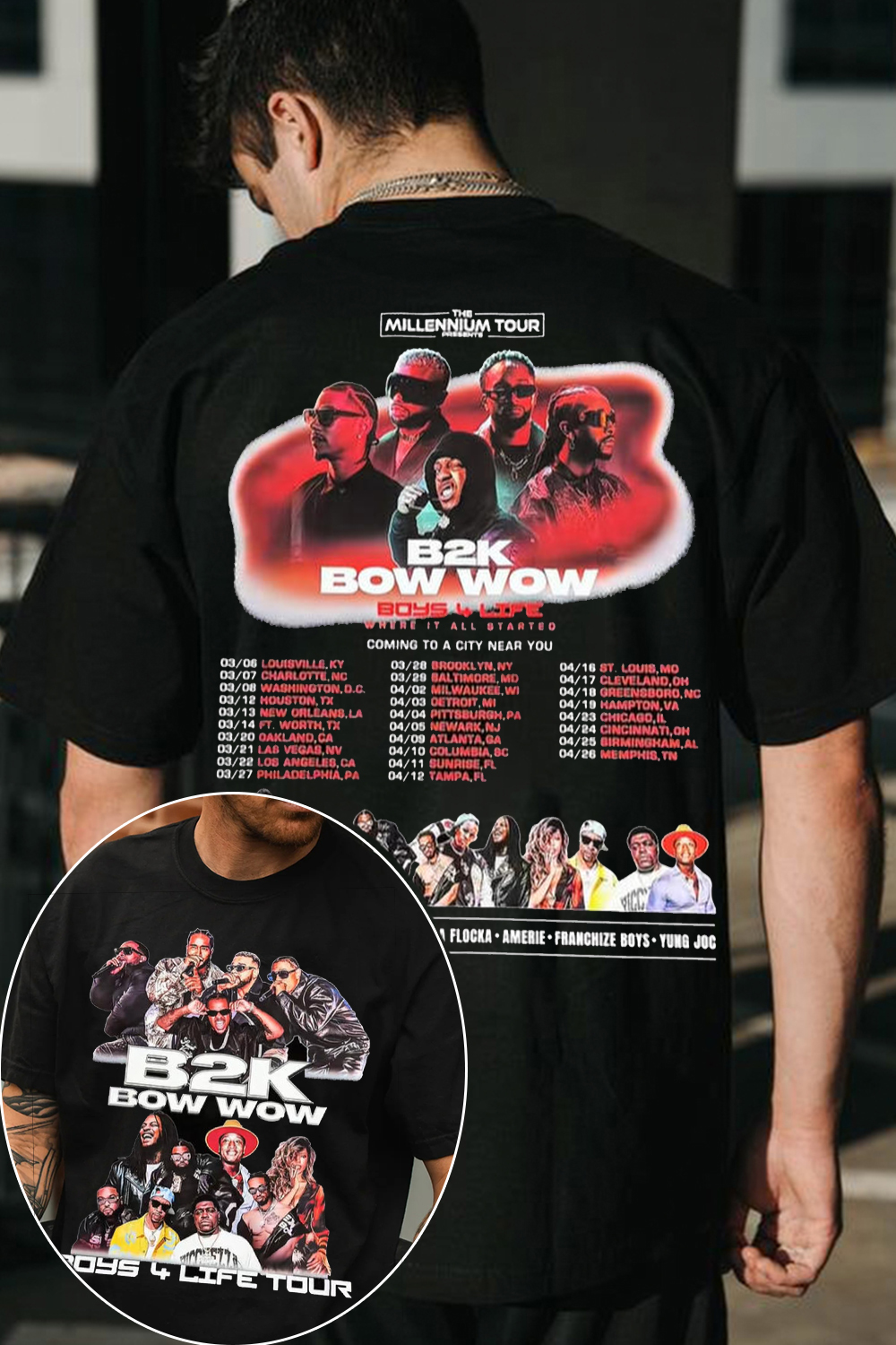 Boys 4 Life Tour Tee