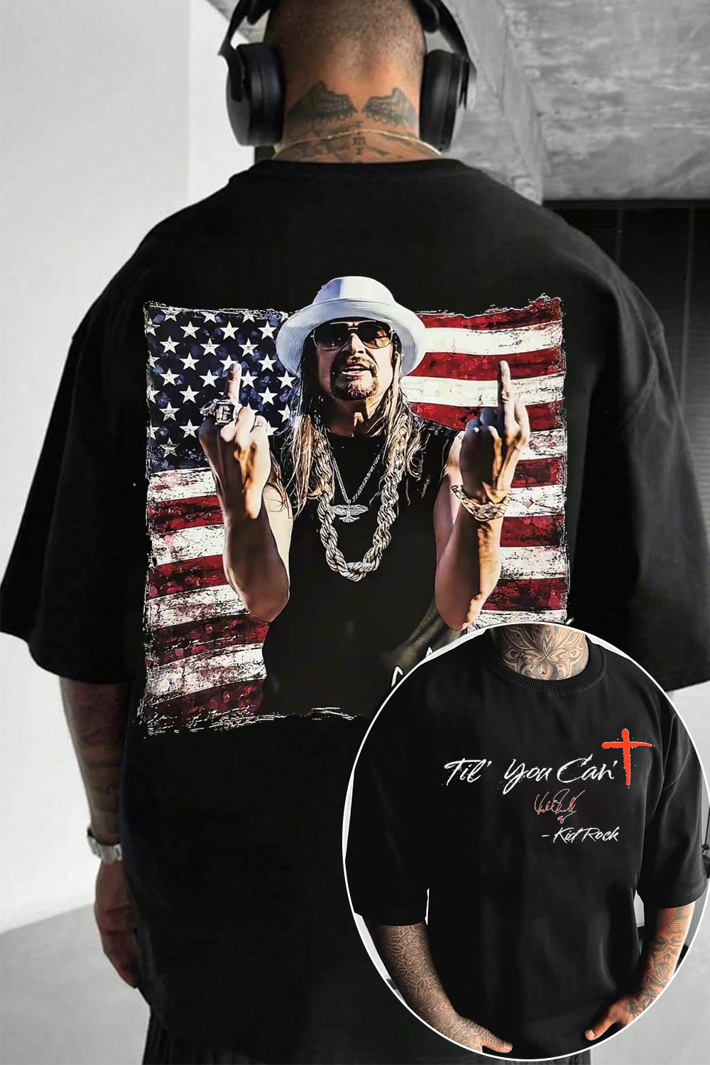 Kid Rock 2-Sided Printed Tee