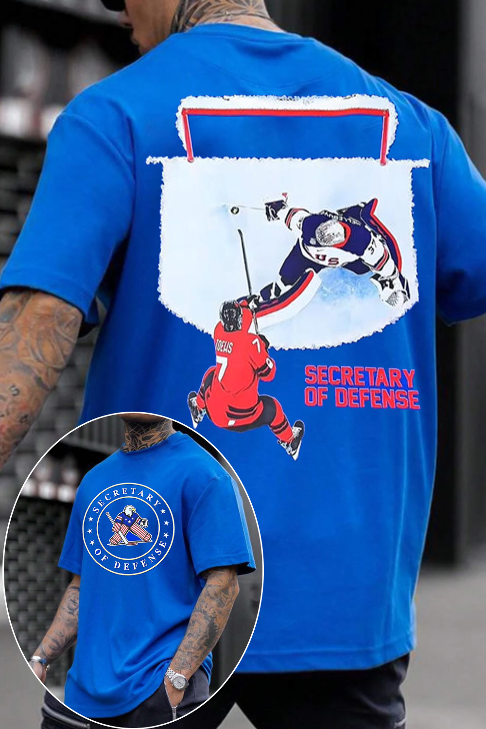 Jack Hughes 2-Sided Printed T-Shirt