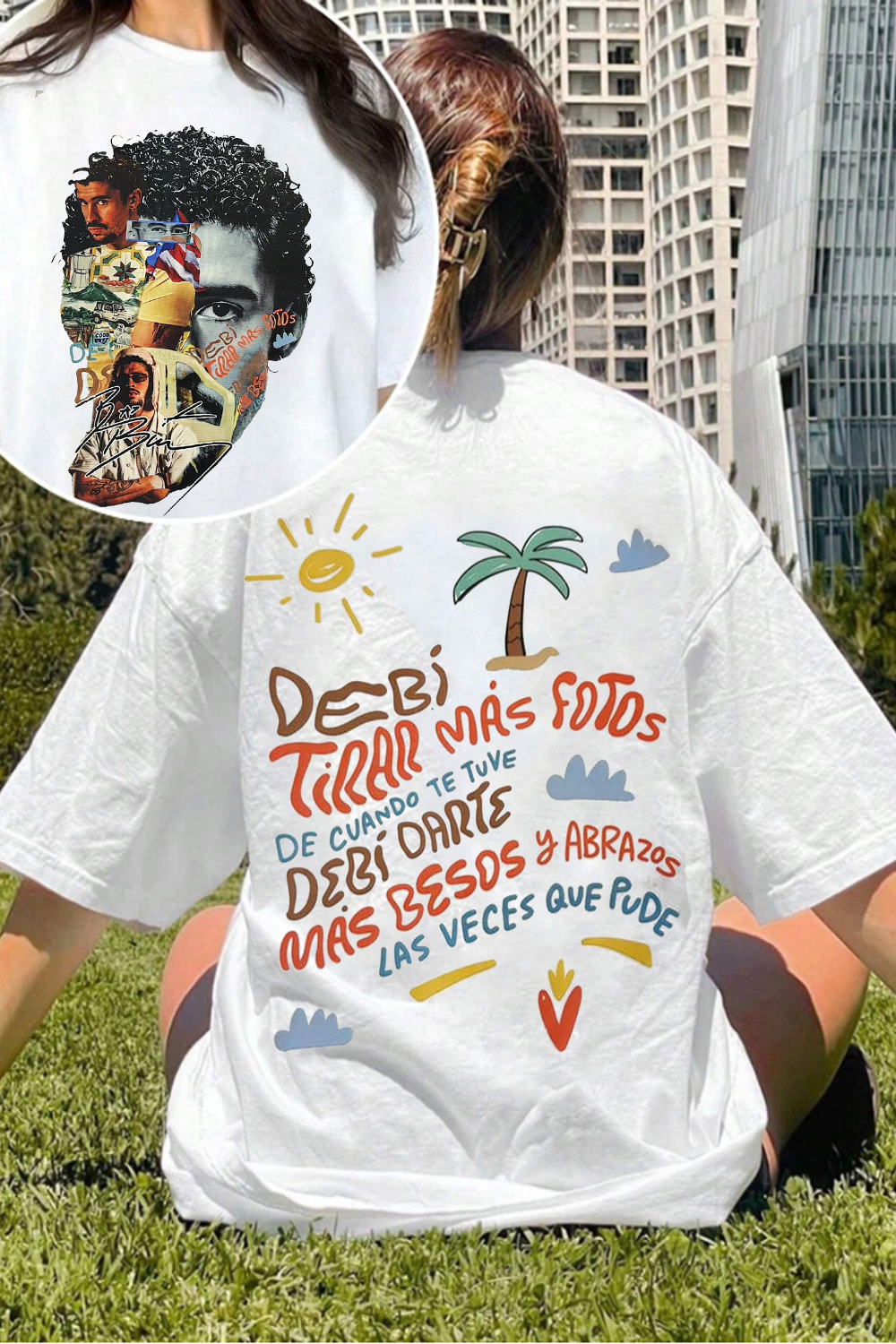 Bad Bunny 2-Sided Printed Tee