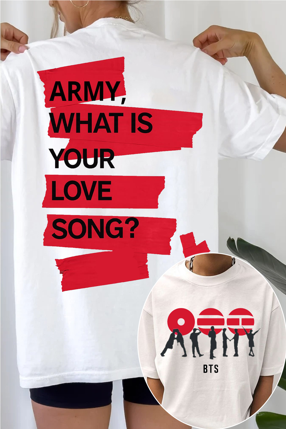 BTS Album 2026 2-Sided Printed T-Shirt