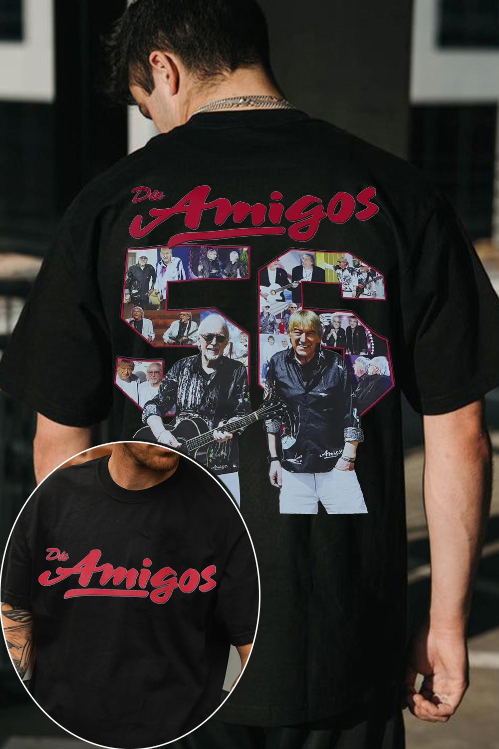 56 Anniversary ❤Die Amigos Tee