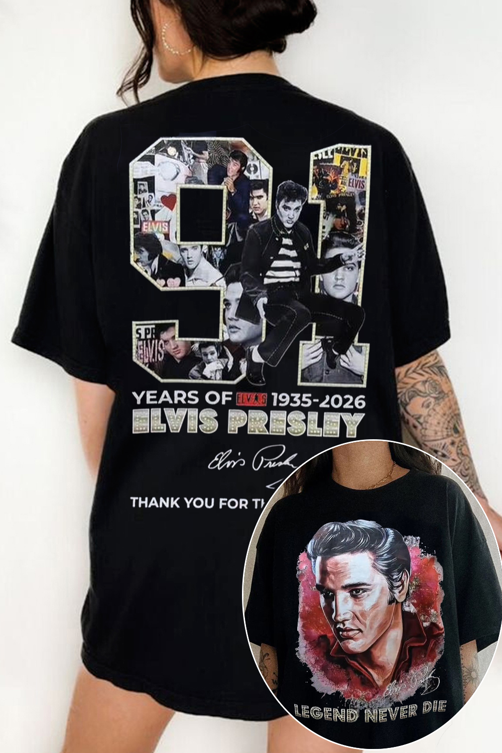 Remember Elvis - My Ledgend Tee