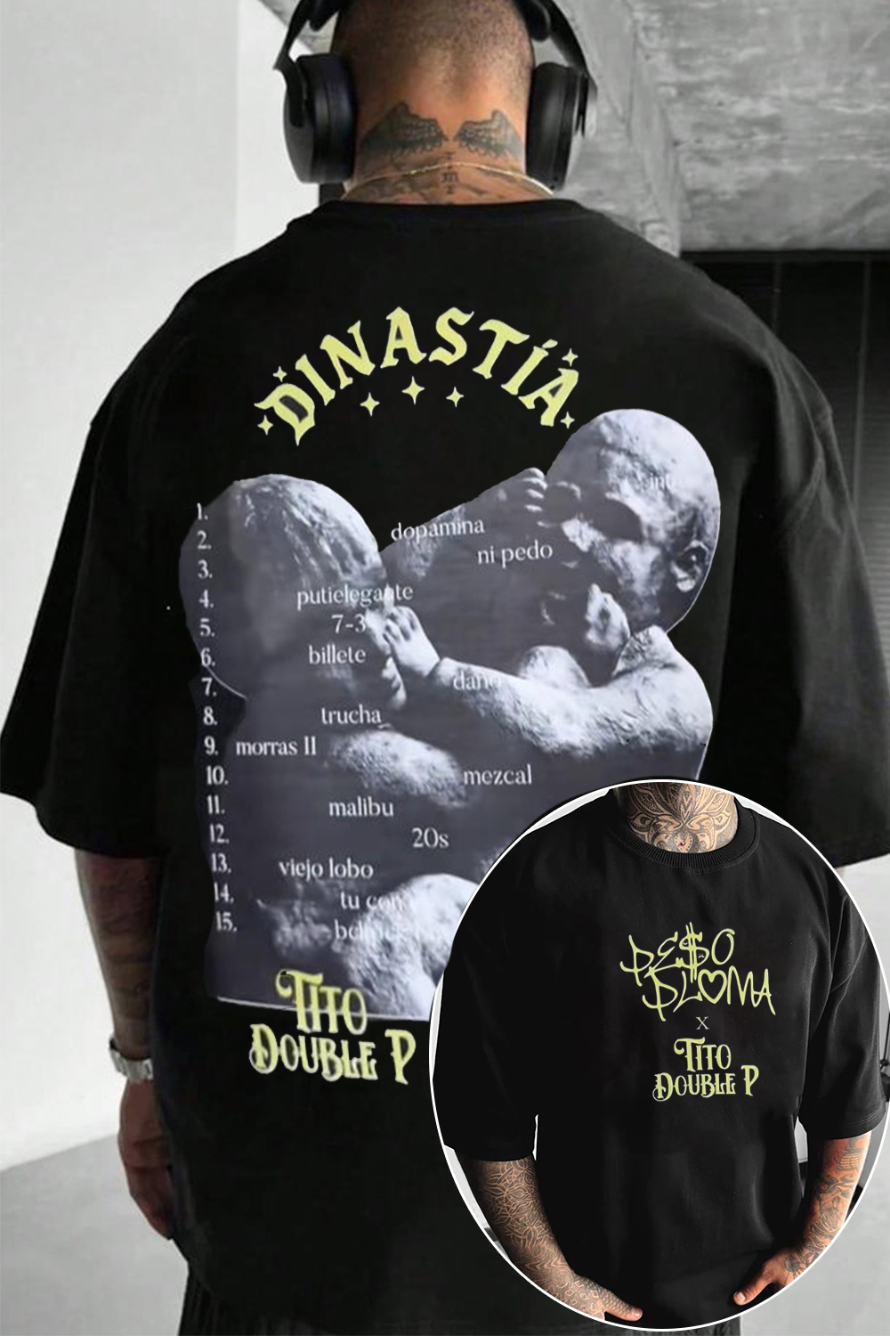 Peso X Tito Double P Dinastia Shirt🔥