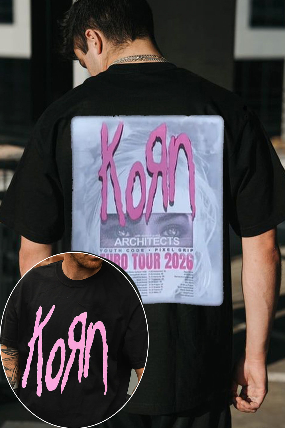 Korn Still Reigns 2026 Tour 🎶🖤 Tee