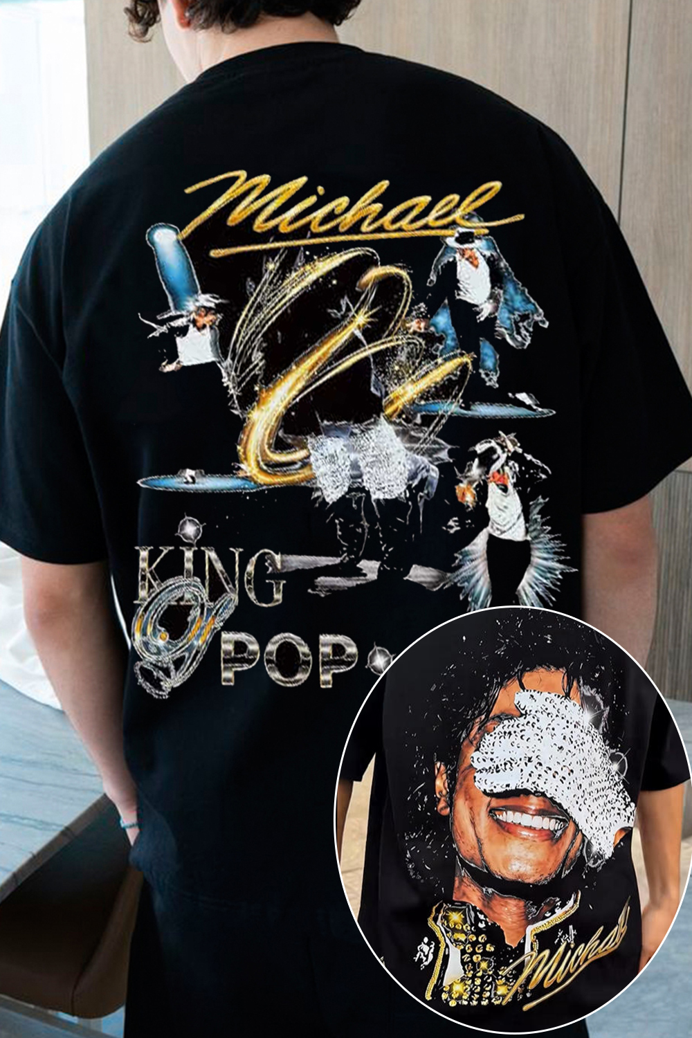 Michaeljackson Kingofpop Tee