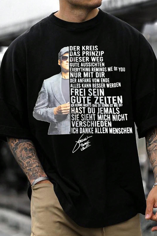 Xavier Naidoo Vintage Style T-Shirt Must-Have für Musikliebhaber