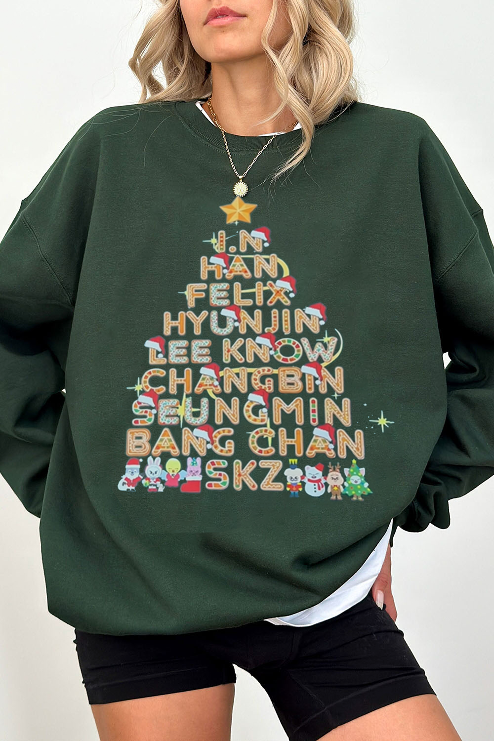 Straykids Fans Christmas Sweatshirt