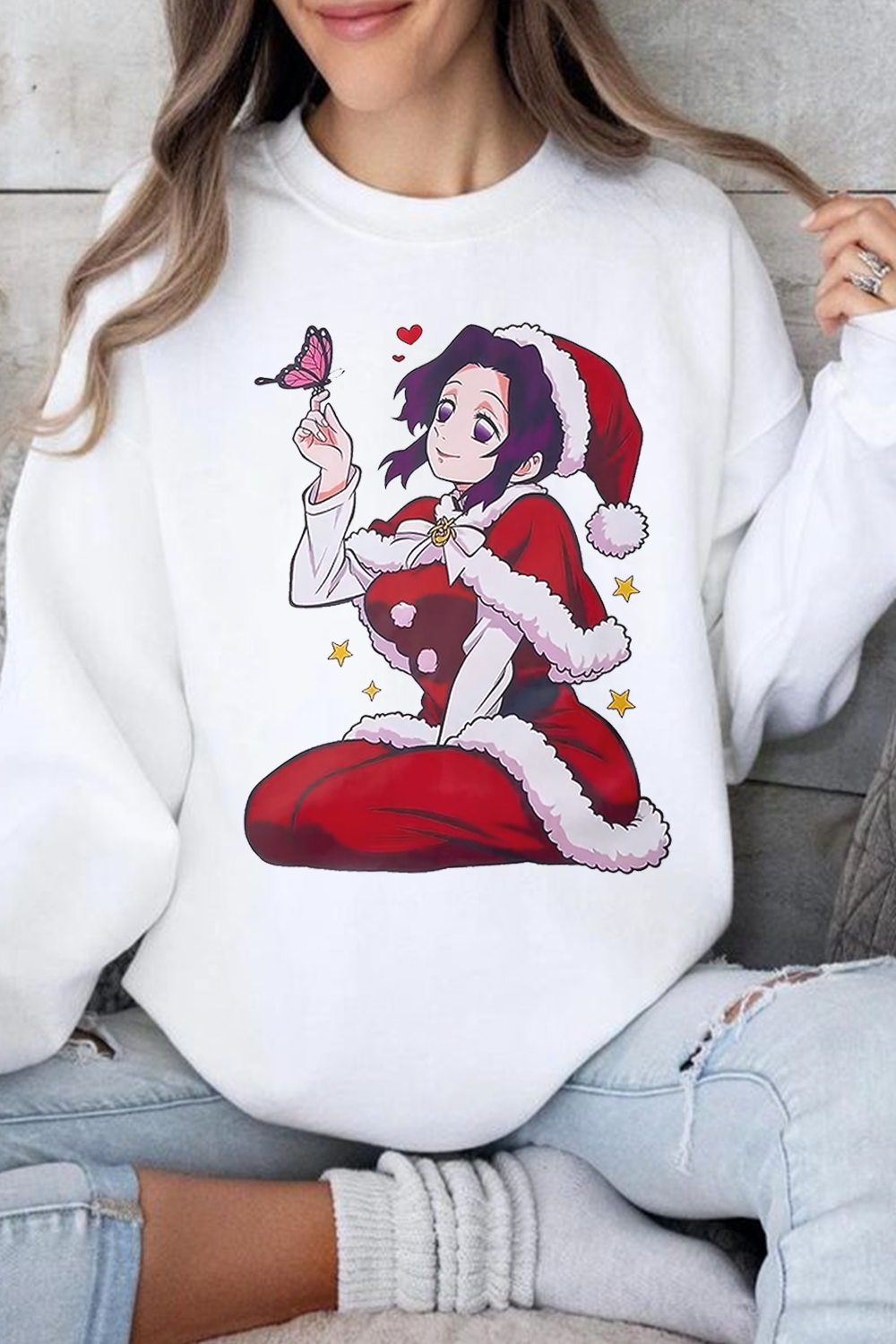 Shinobu Christmas Sweatshirt