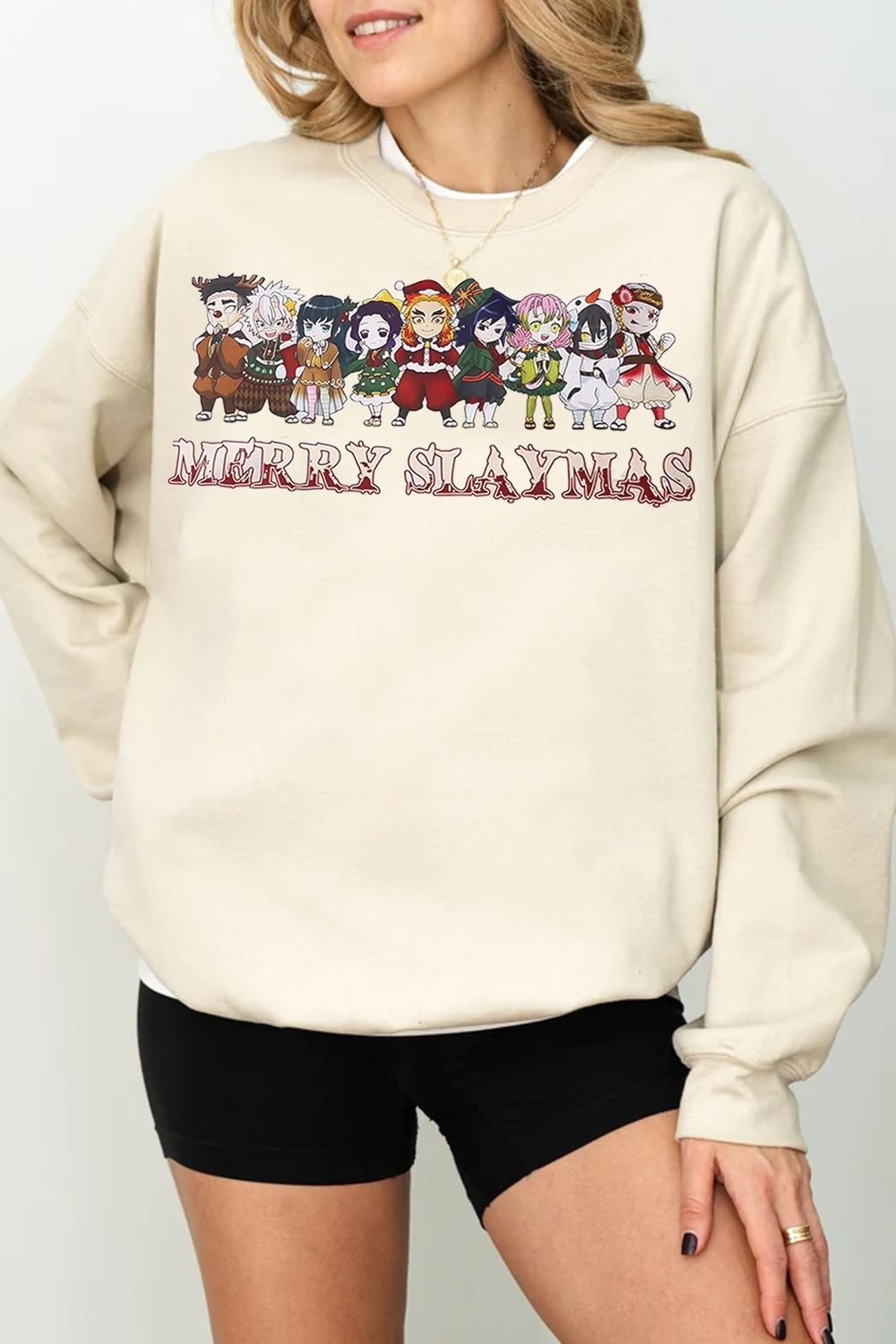 Hashira Merry Slaymas Sweatshirt