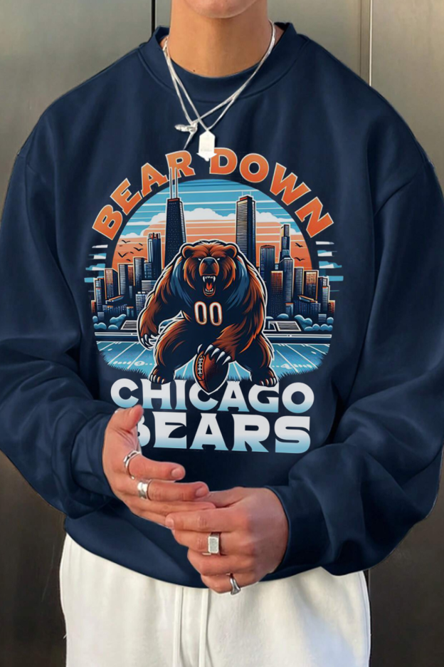 Chicago Bears Printed Sweatshirt