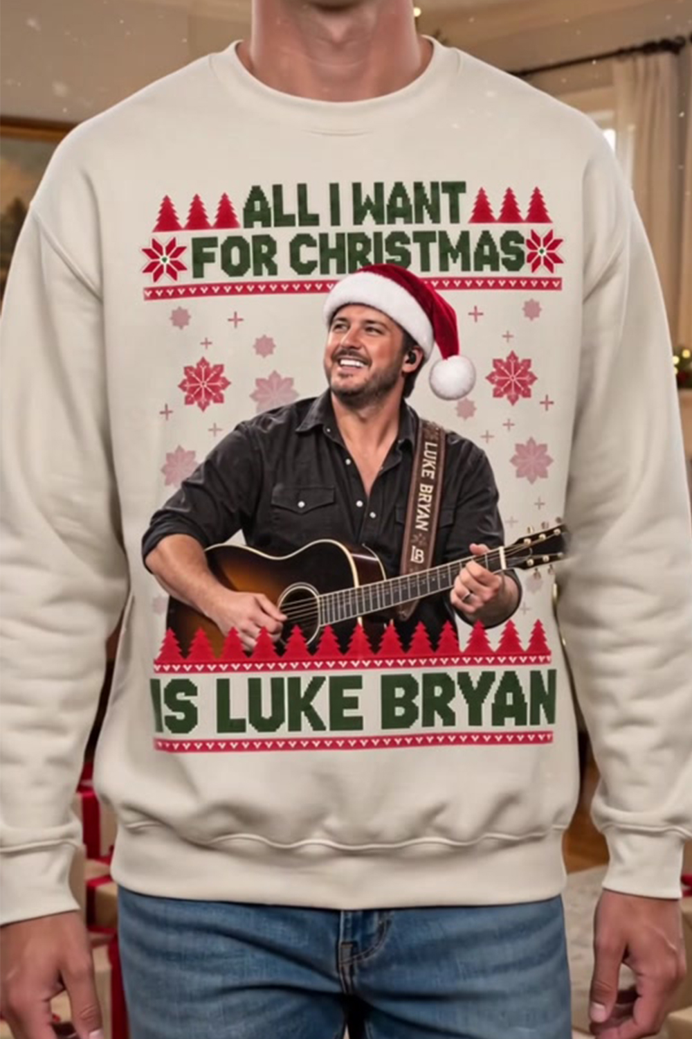 Luke Bryan🎄 Christmas Sweatshirt