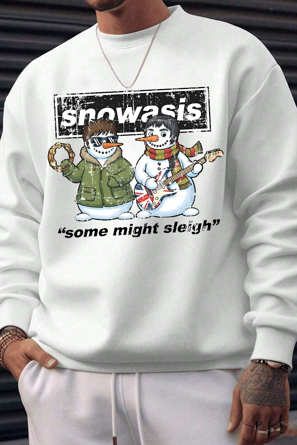 The NEW “Snowasis” Christmas Unisex Sweatshirt