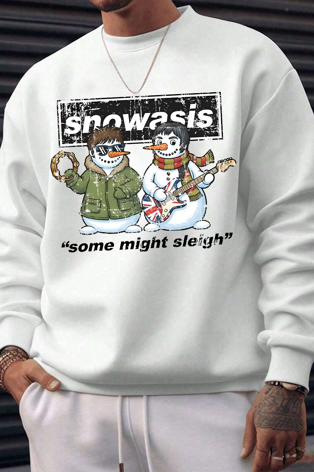 The NEW “Snowasis” Christmas Unisex Sweatshirt