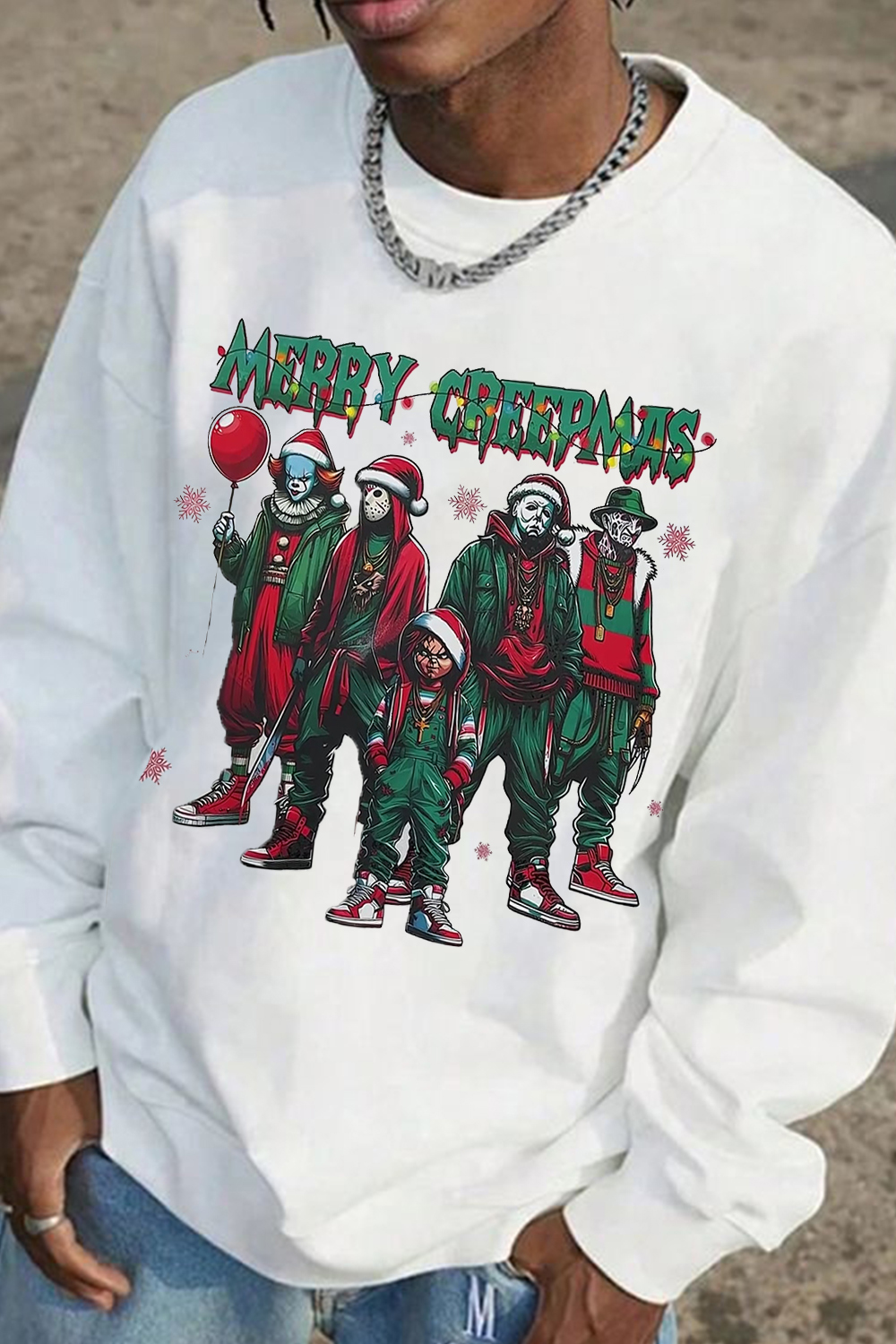 Christmas Horror Movies Sweatshirt