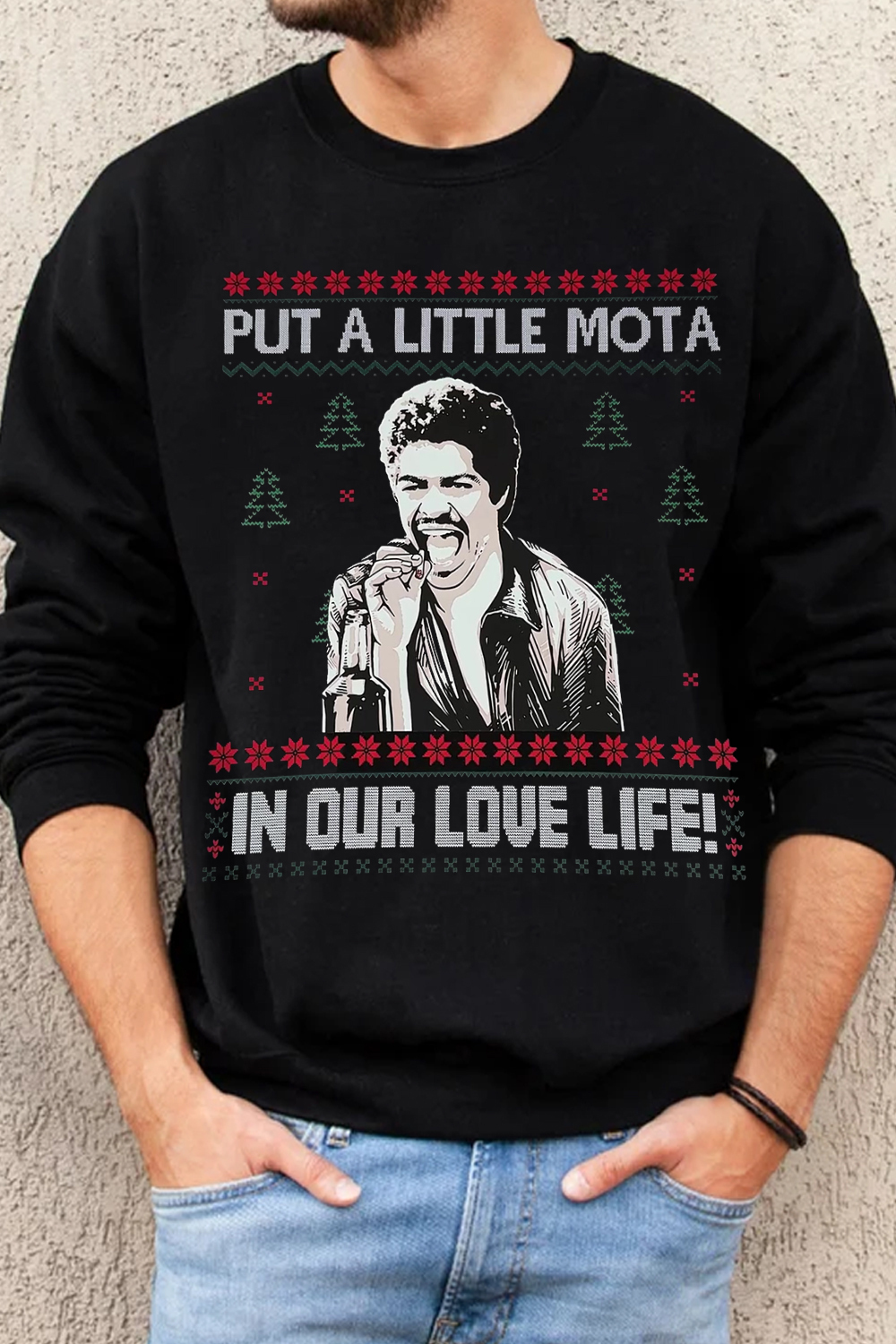 Cheech's Mota Love Life Holiday Sweatshirt