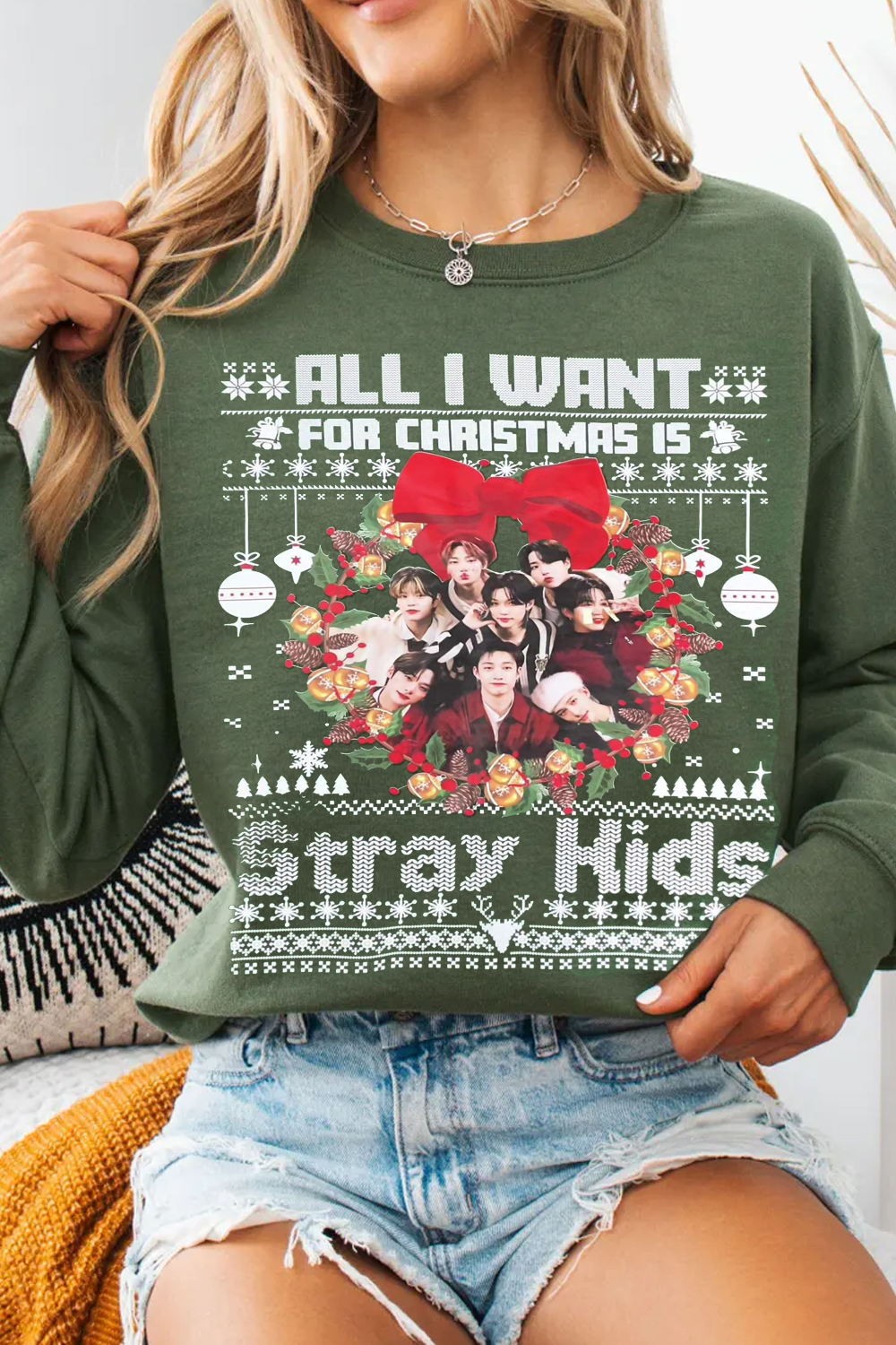 Stray Kids Christmas Version Sweatshirt