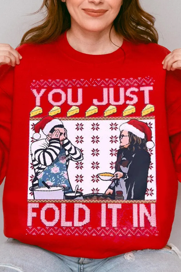 Fold In The Cheese Sweatshirt