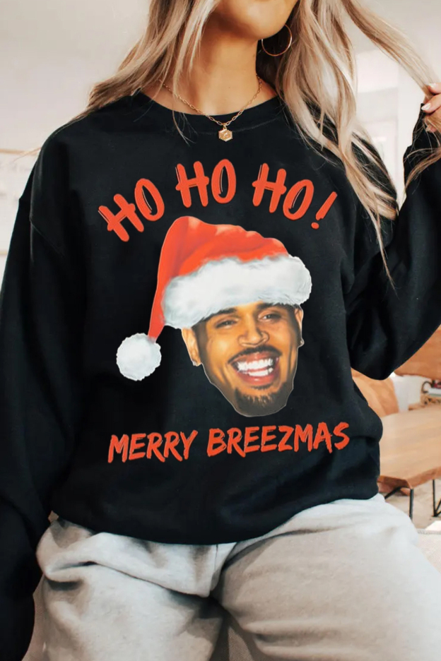 Ho Ho Ho Merry Breezmas🎄Sweatshirt