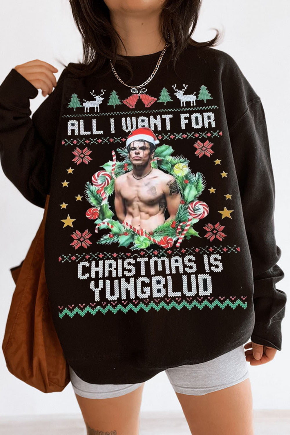 Yungblud Sweatshirt For Christmas