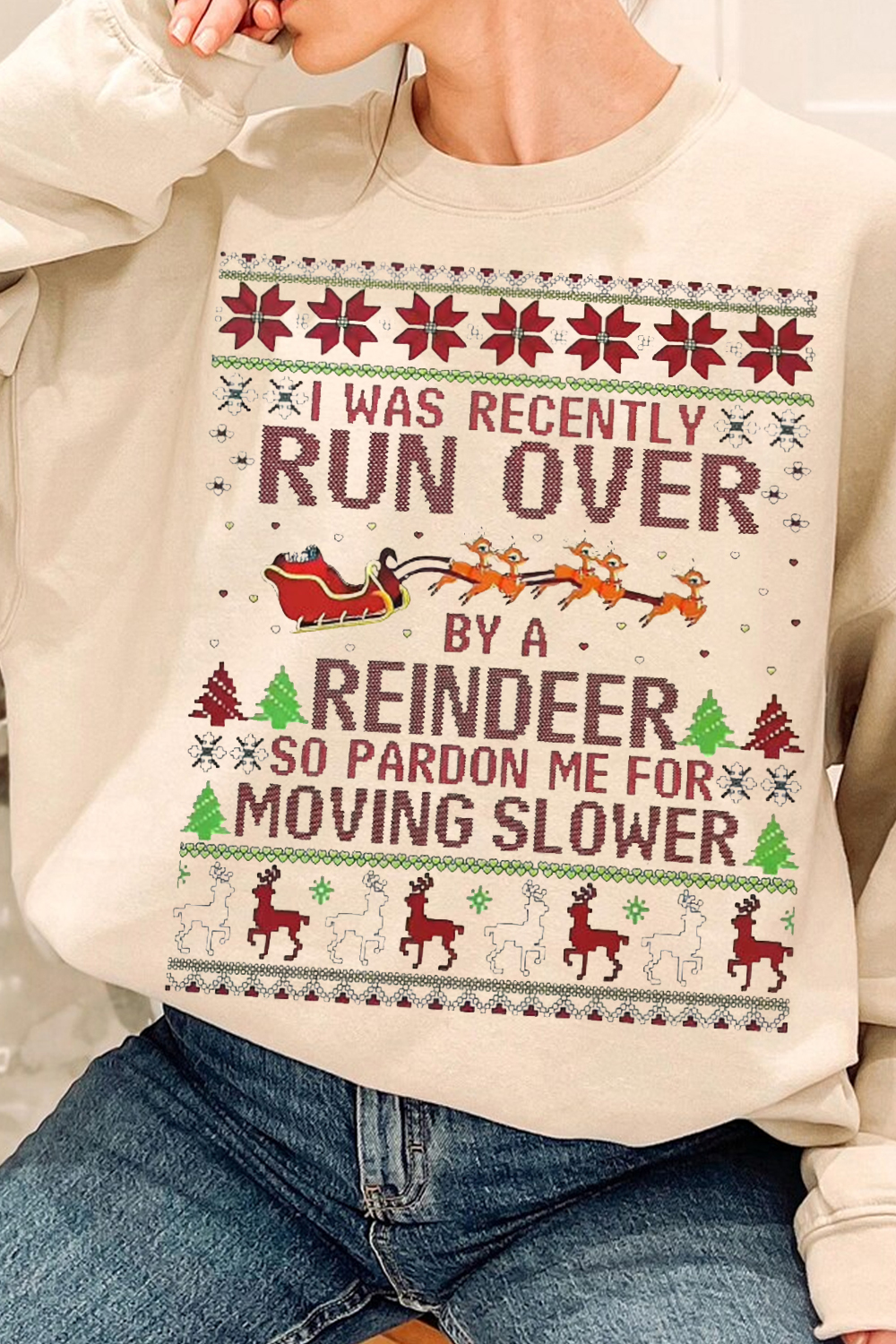 Perfect Christmas Gift For Your Grandma😝Sweatshirt