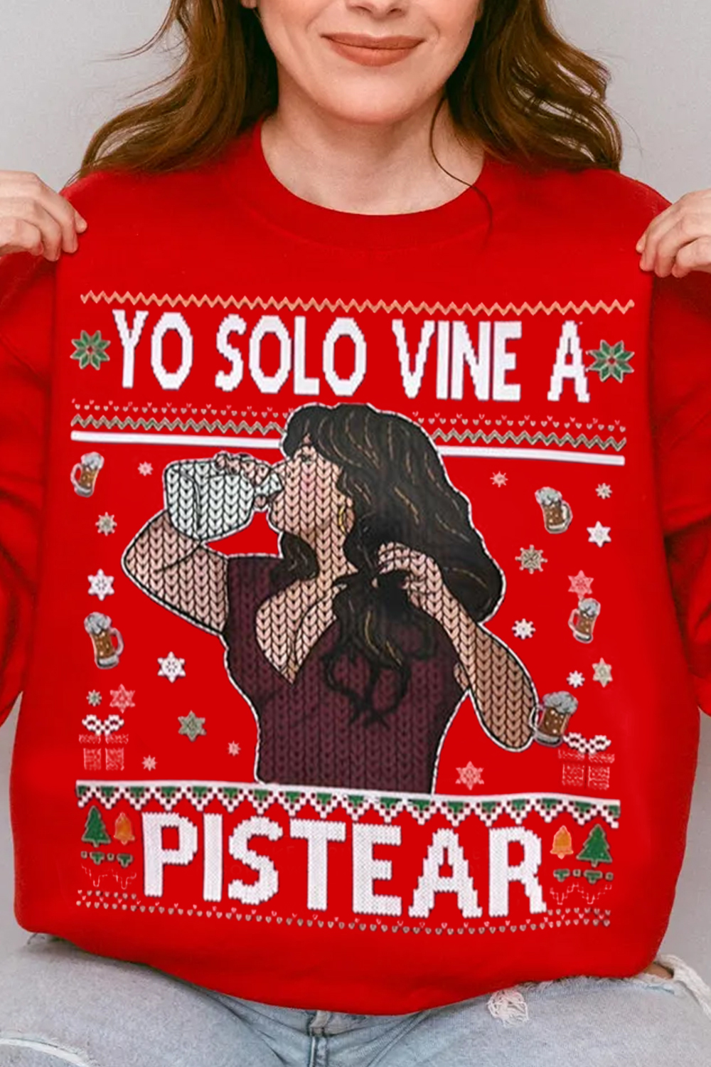 Funny Jenni Rivera Graphic Sweatshirt For Xmas 2025