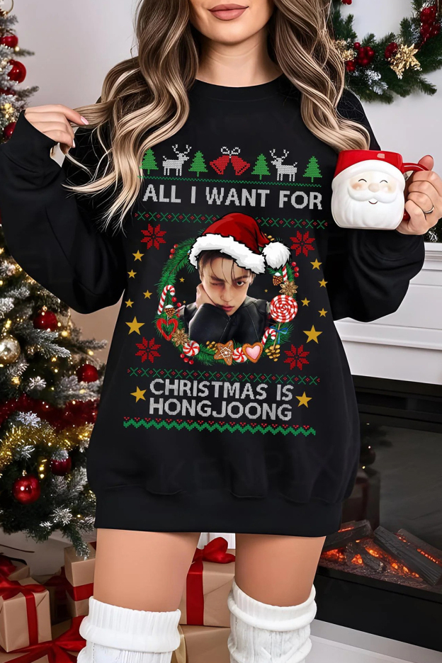 Christmas Ateez Sweatshirt