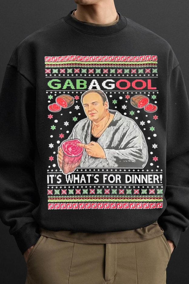 Gabagool Christmas Sweatshirt