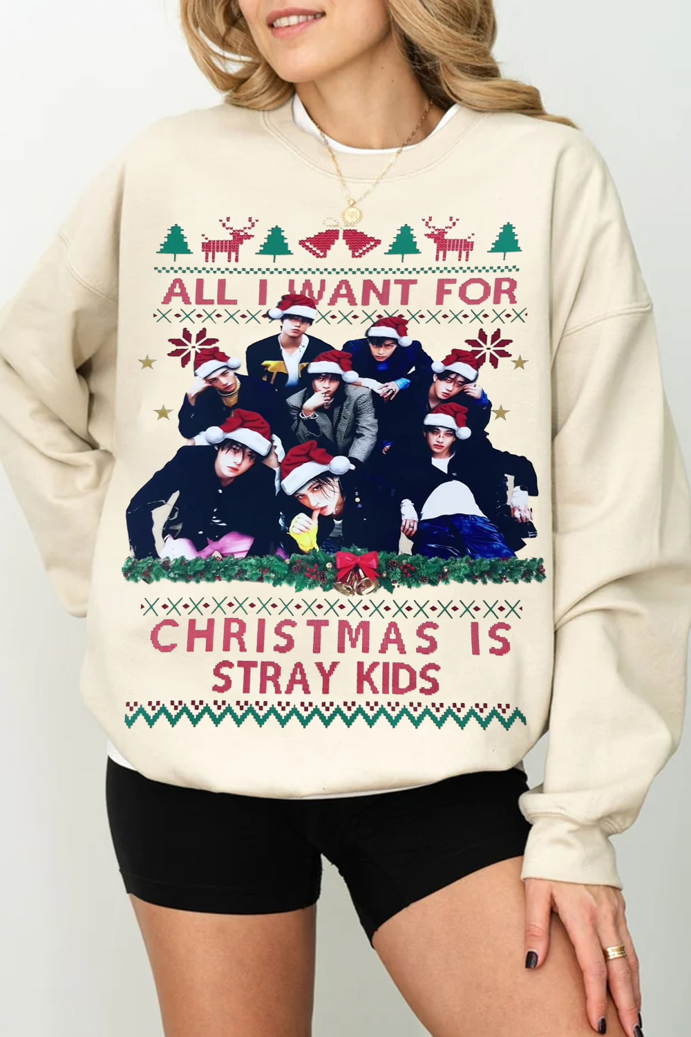 Stray kids Christmas Sweatshirt