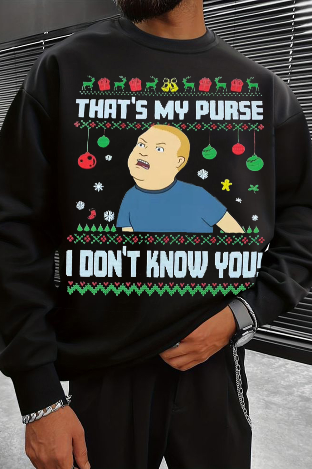 King of the Hill Christmas Sweatshirt