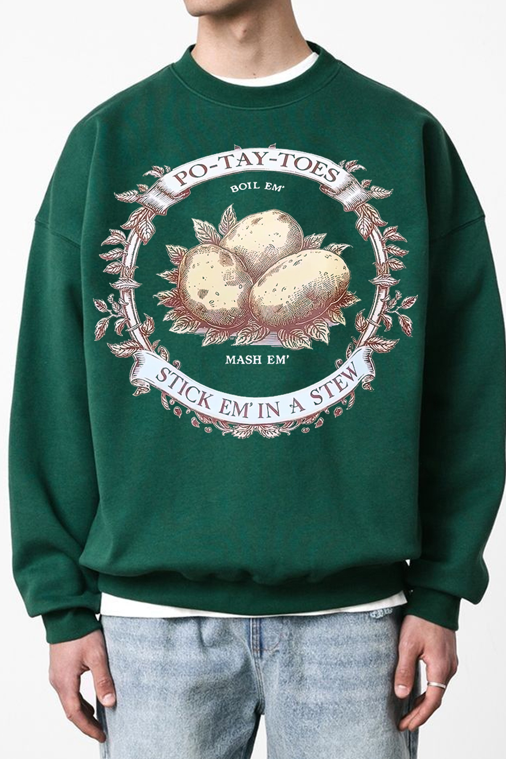 Christmas Po Ta Toes Sweatshirt
