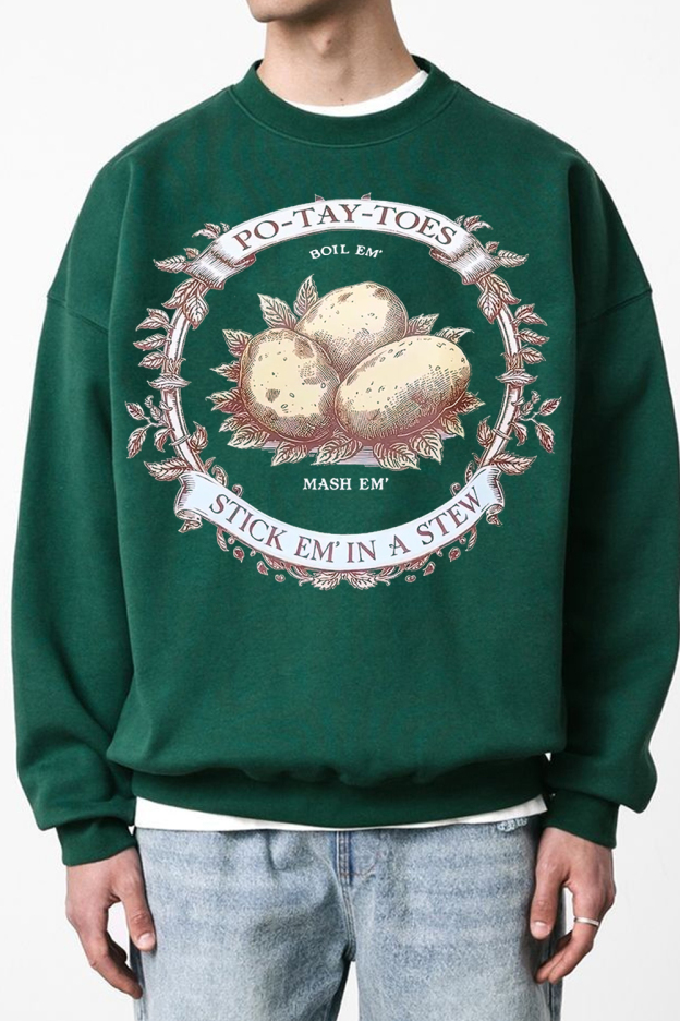 Christmas Po Ta Toes Sweatshirt