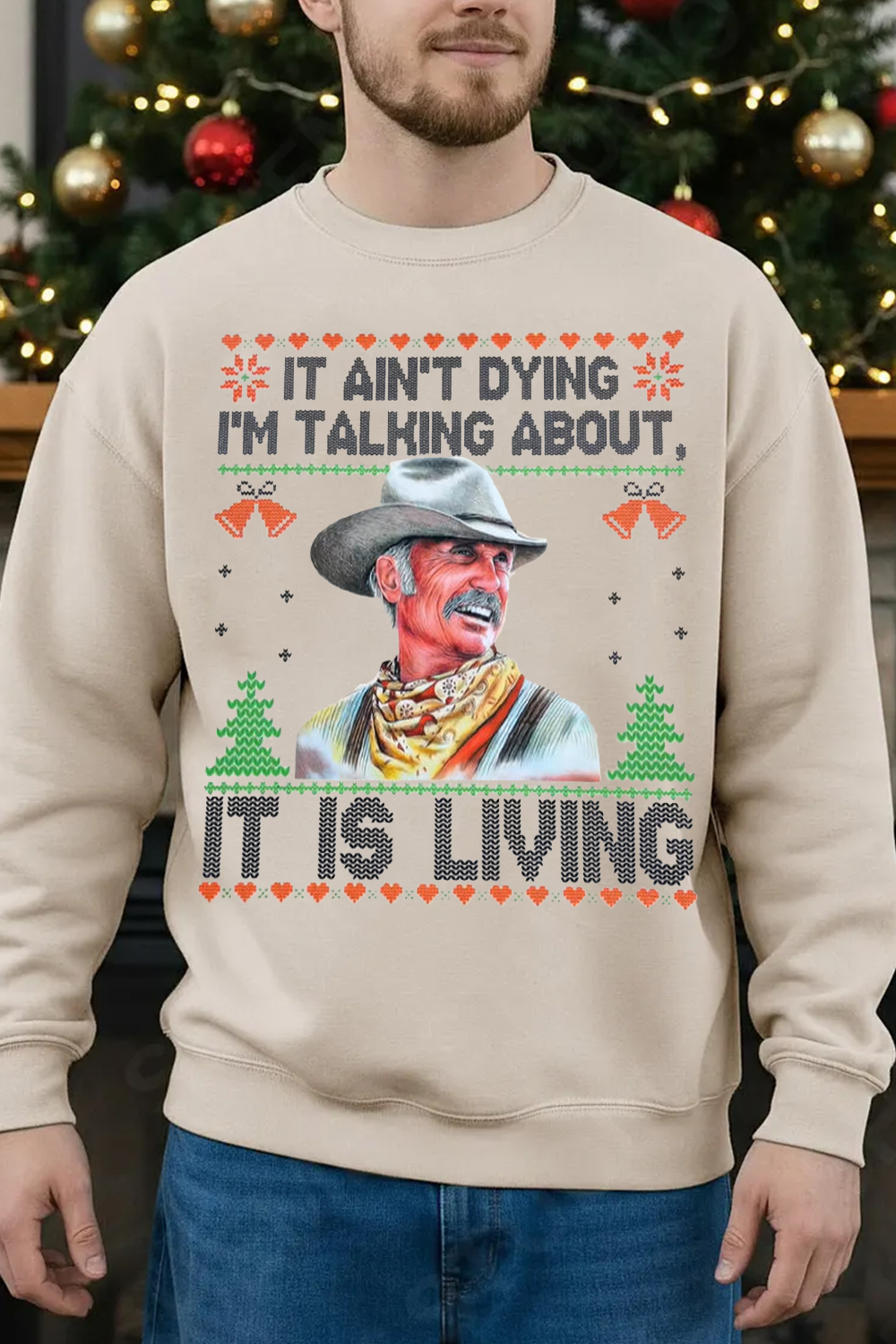 🎄 Lonesome Dove Ugly Sweatshirt