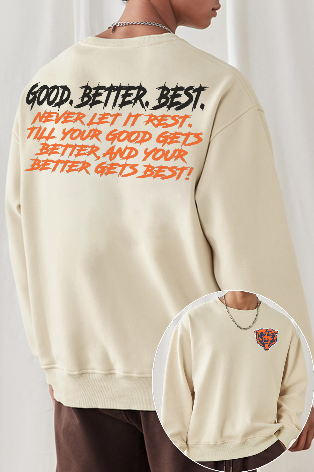 Chicago Bears Fan Sweatshirt