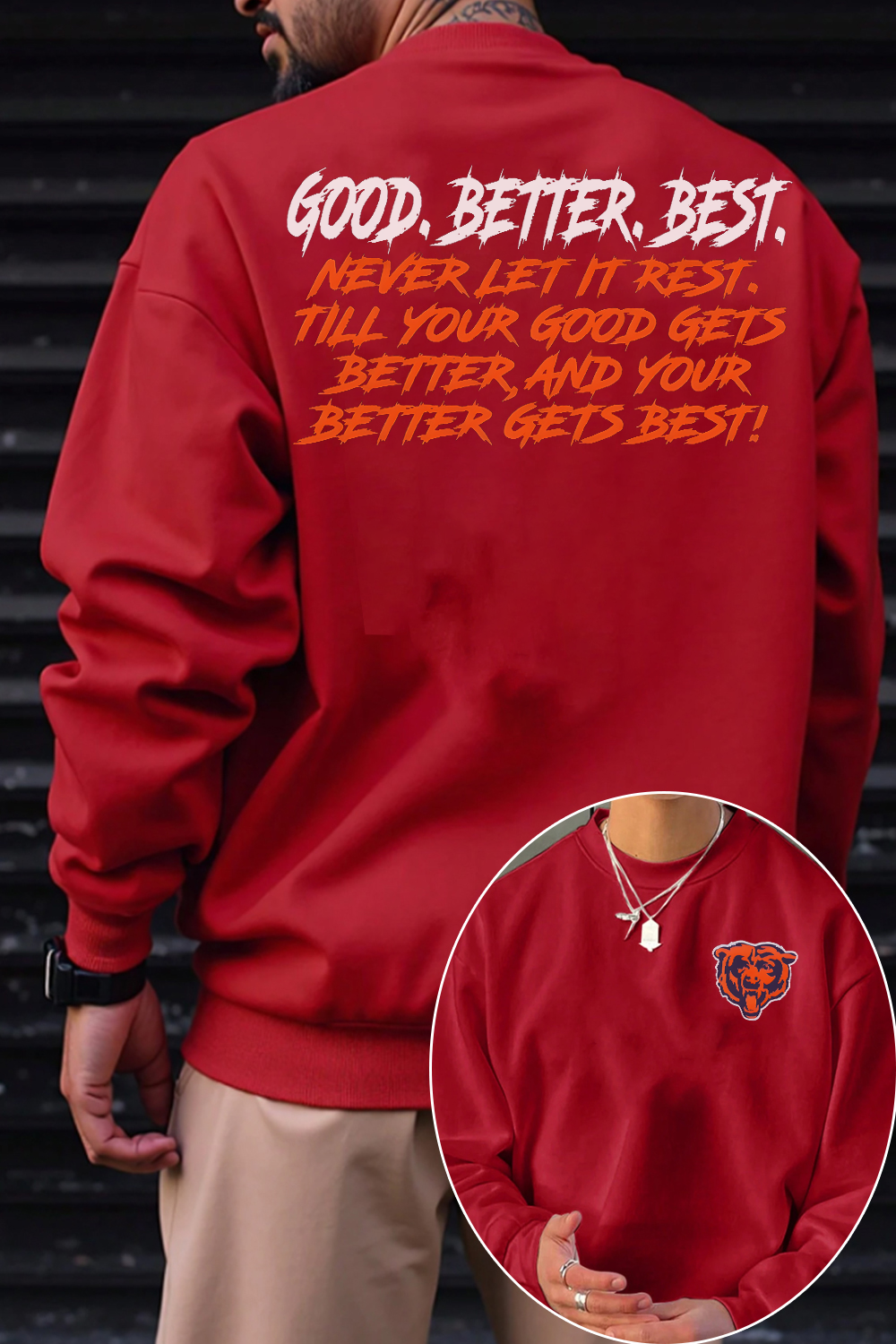 Chicago Bears Fan Sweatshirt