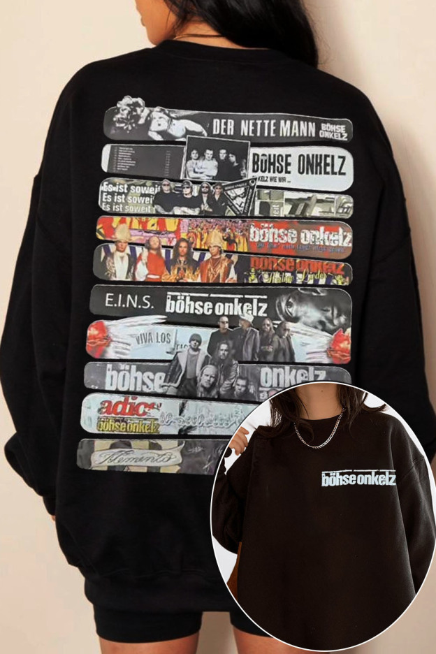 Böhse Onklez 2-Sided Printed Sweatshirt