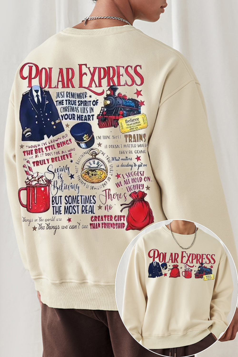 Polar Express Christmas Sweatshirt