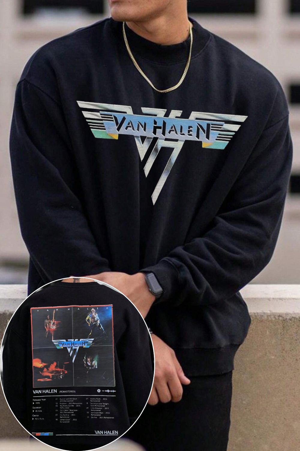 80s Parati Van Halen Sweatshirt