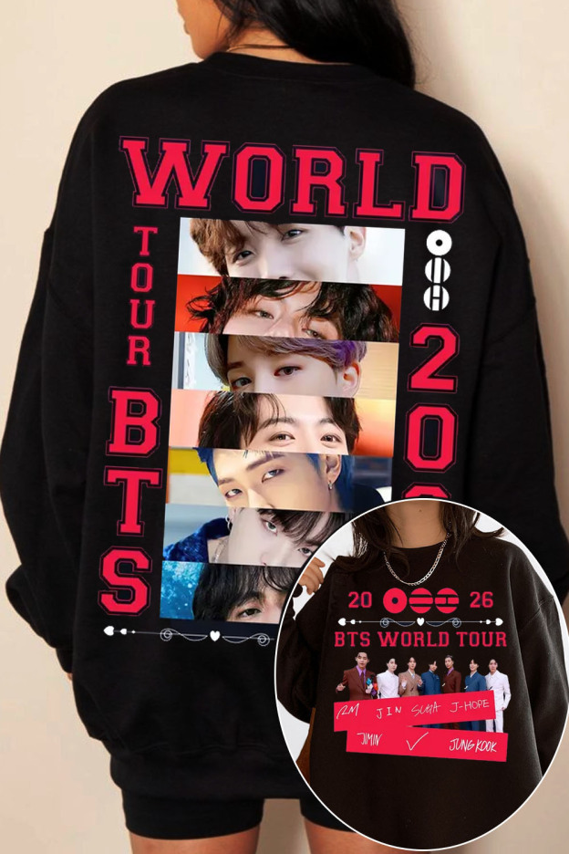 Kpop World Tour 2026 Sweatshirt