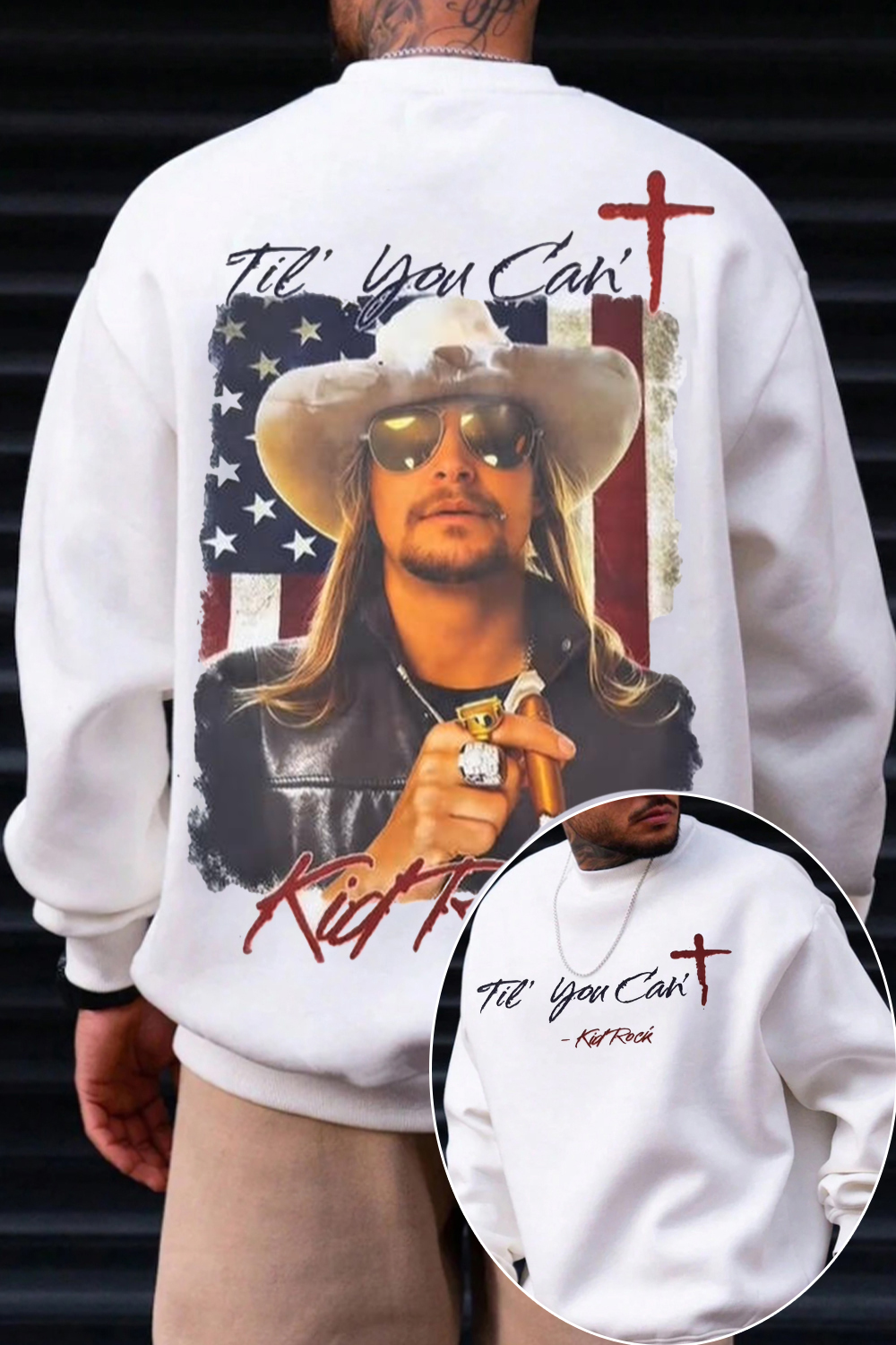 Tilyoucant Kid Rock🎸 Sweatshirt