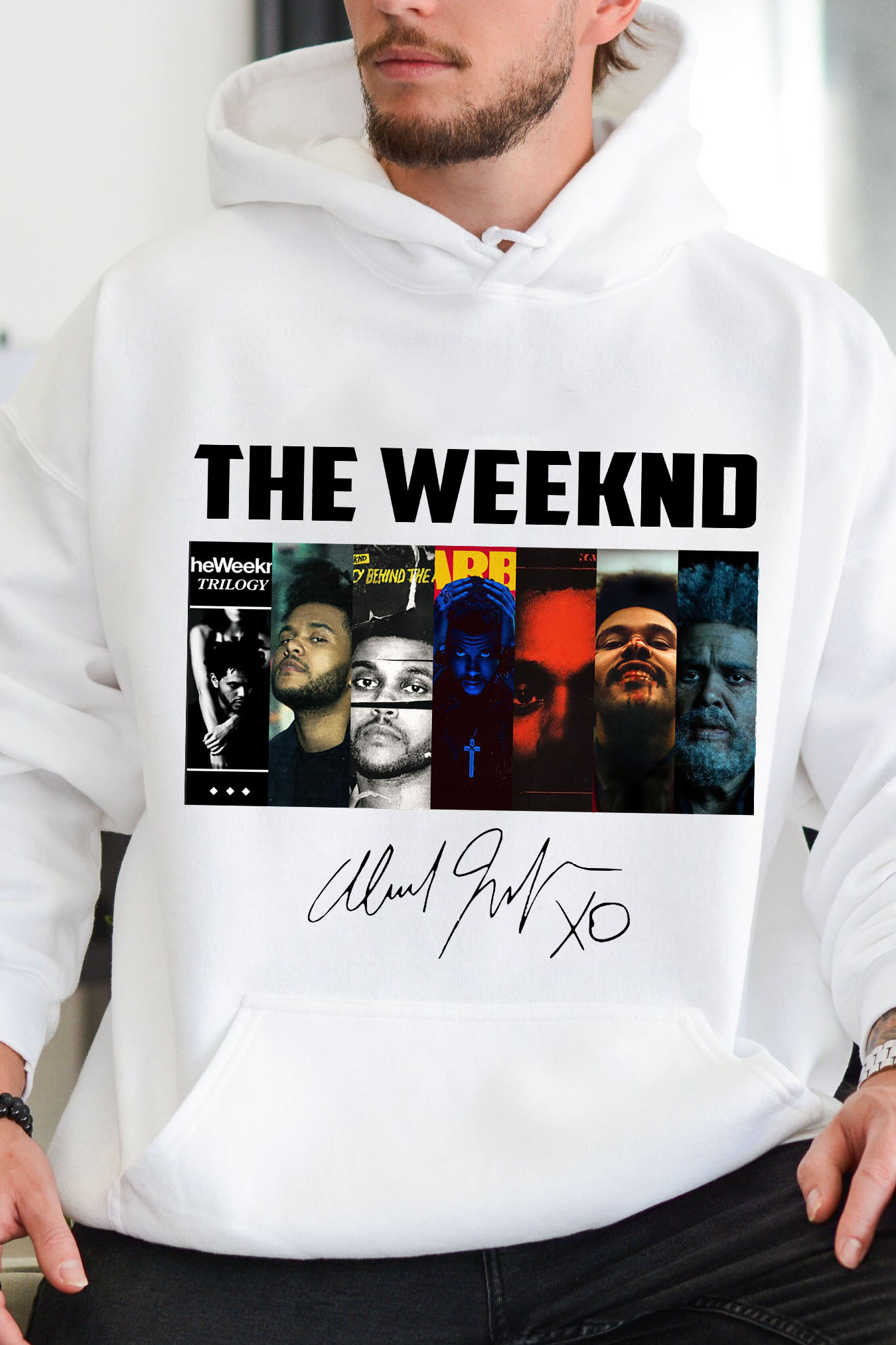 The Weeknd Albums Collection Hoodie