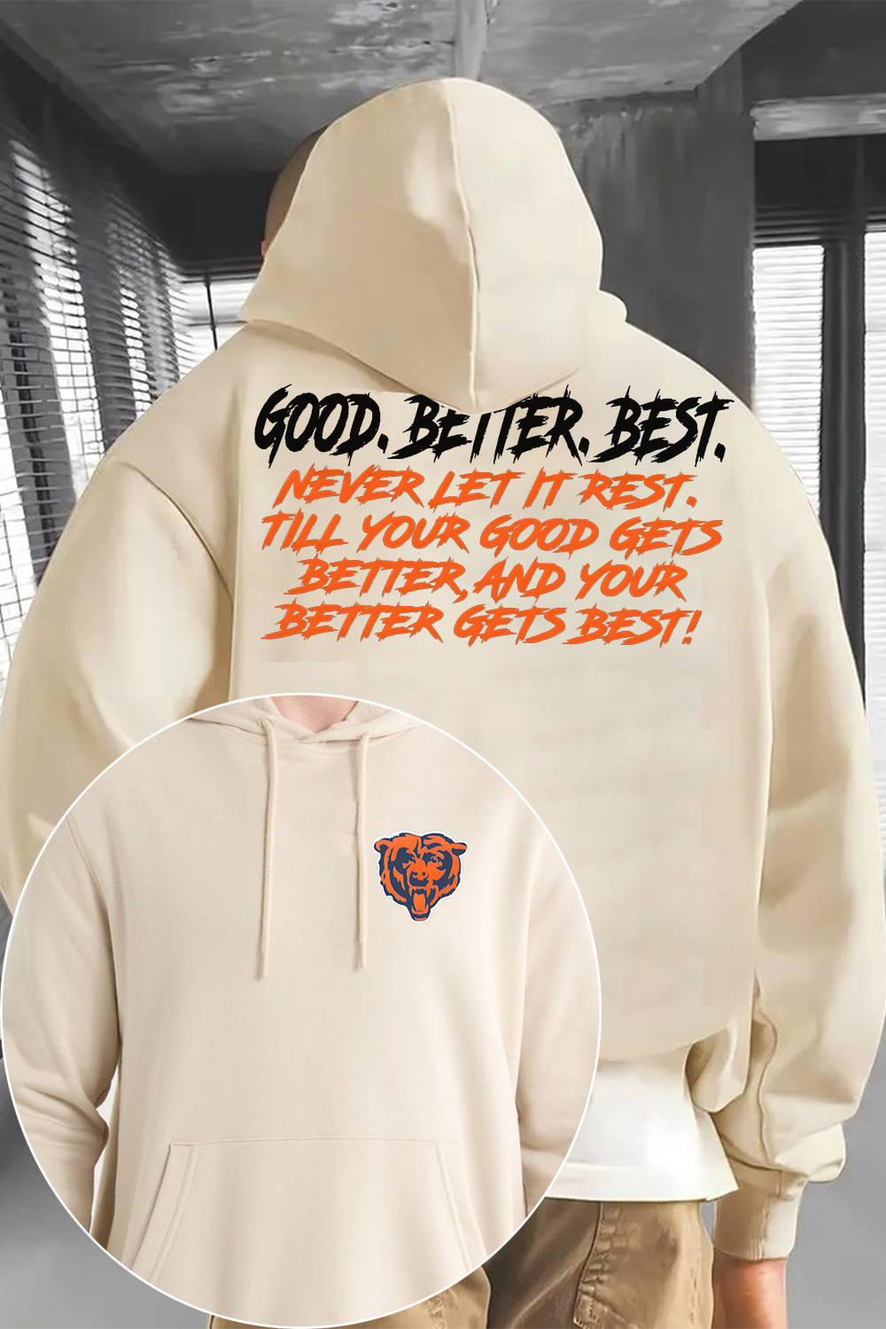 Chicago Bears Fan Hoodie