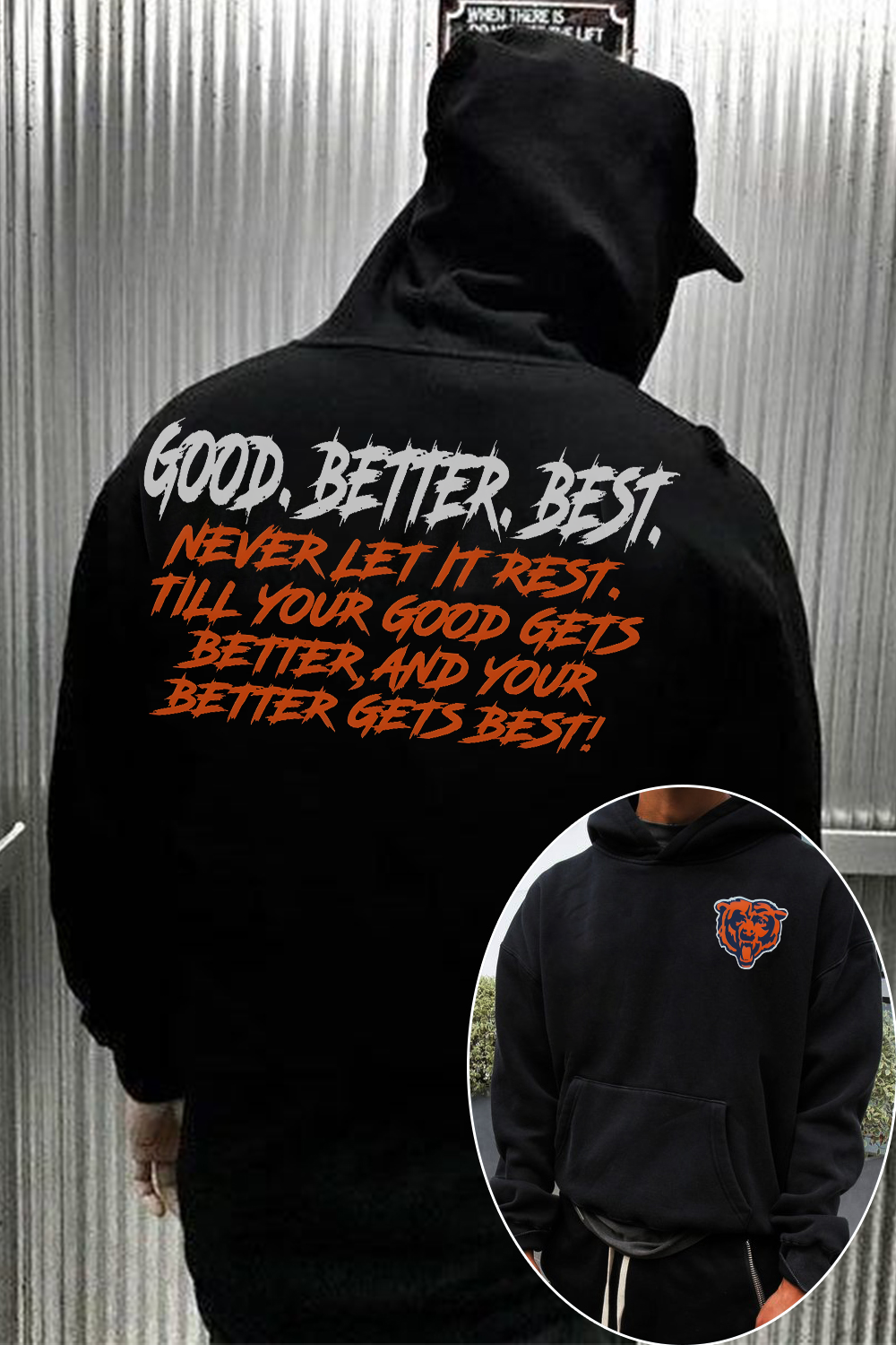 Chicago Bears Fan Hoodie
