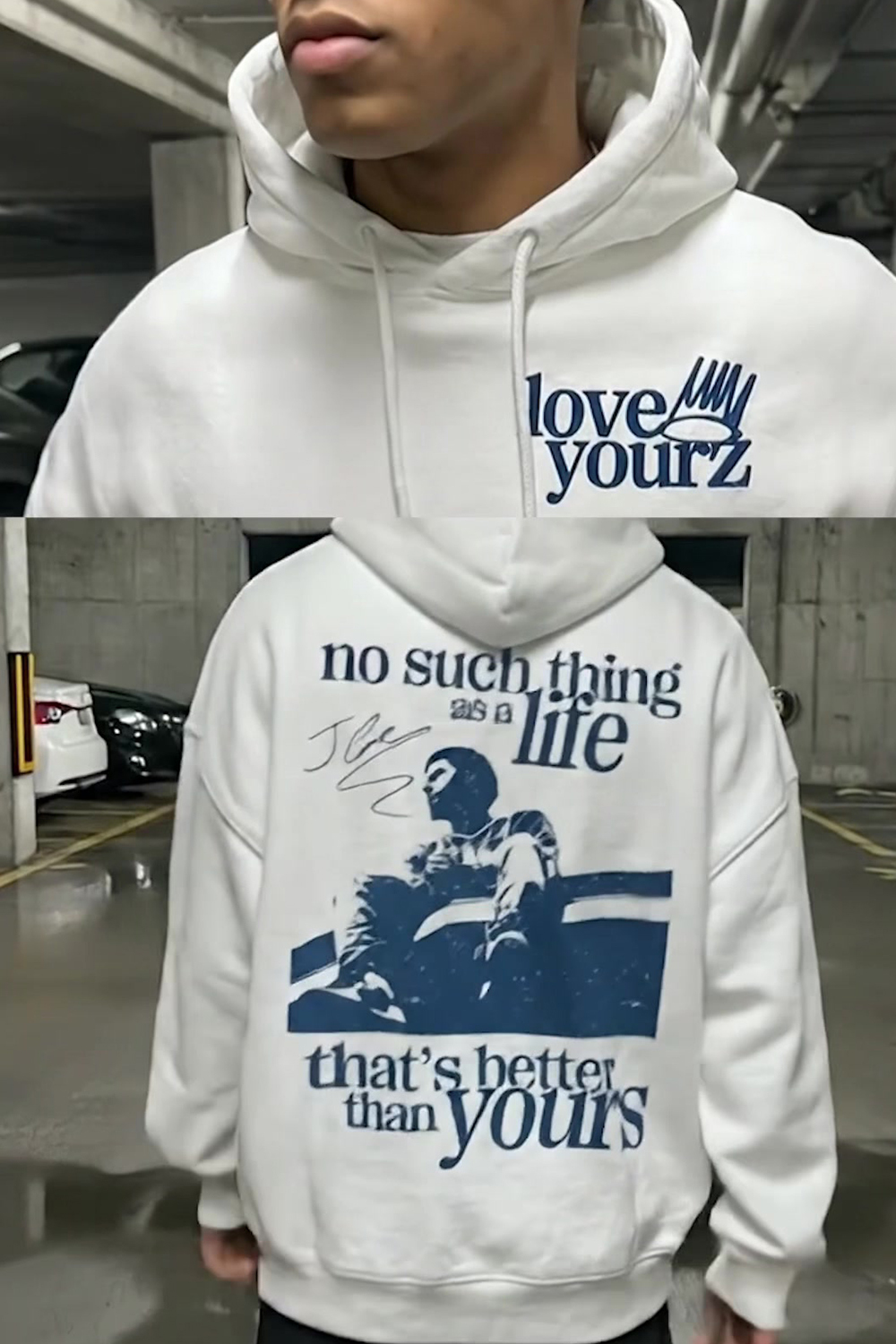 J Cole Hoodie 🔥 Love Yourz Hoodie – No Such Thing As A Life That's Better Than Yourz Vintage Hip Hop Hoodie