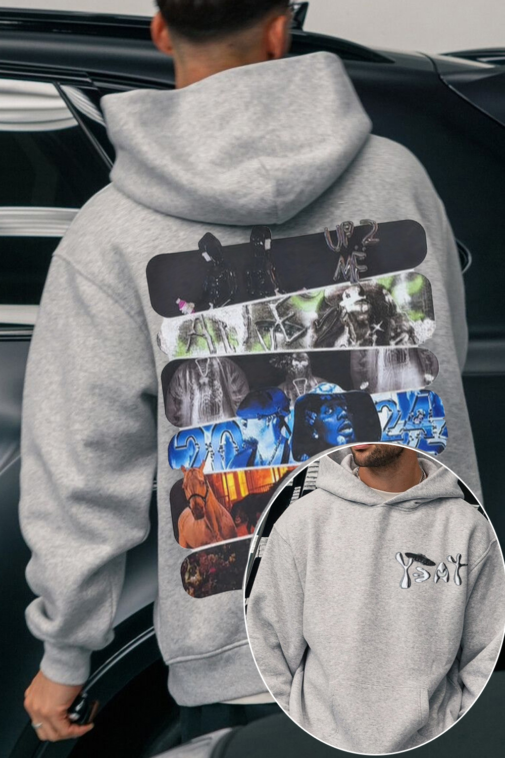 Yeat 2-Sided Printed Hooded  Hoodie