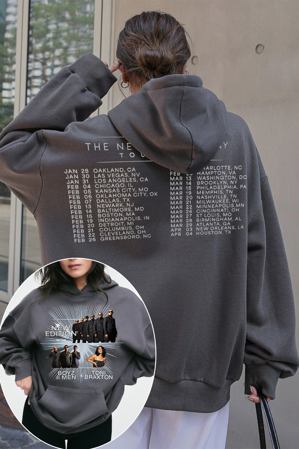 New Edition 2026 Tour Shirt Hoodie