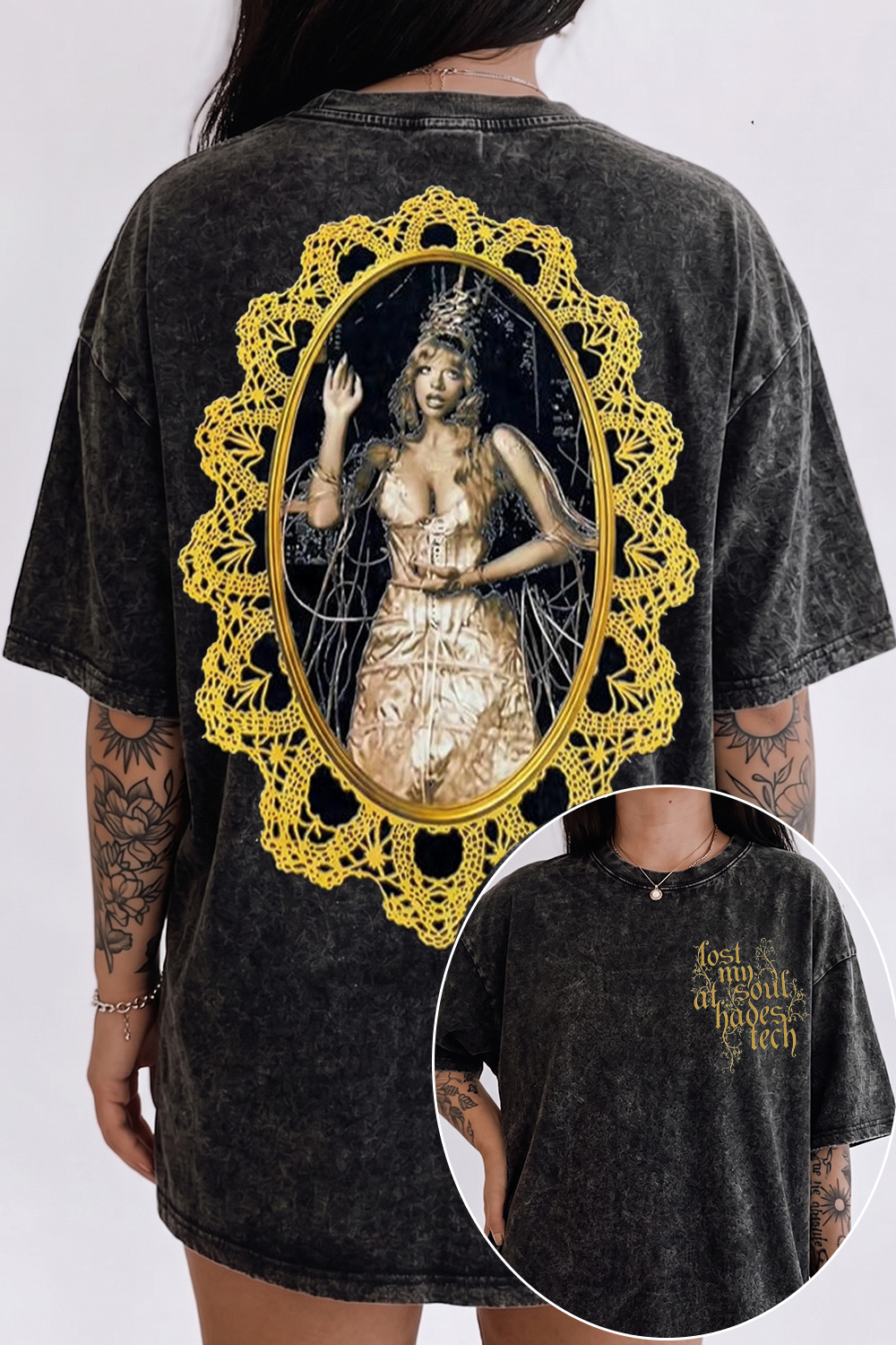 Melanie Martinez Washed Cottton T-Shirt